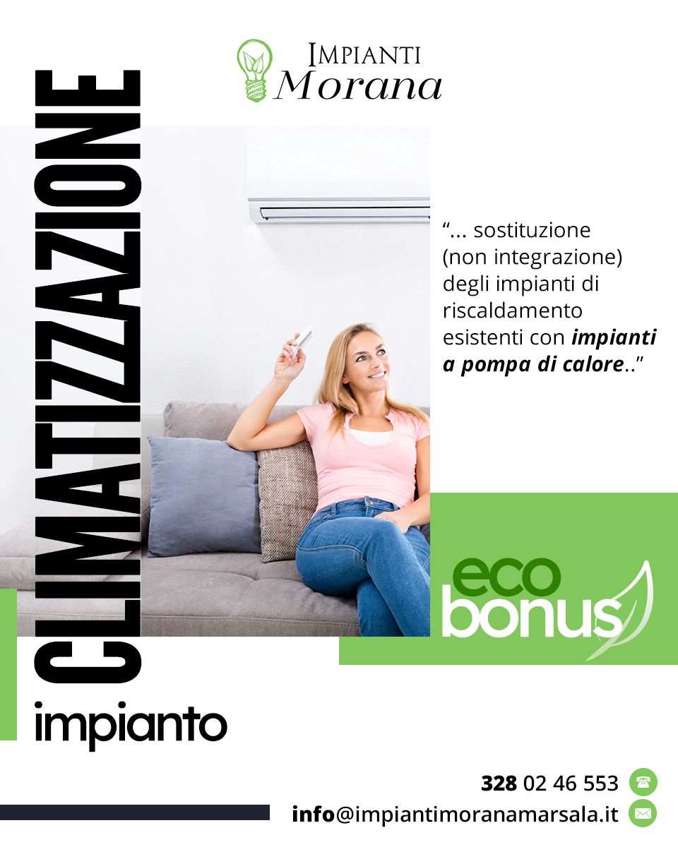 Impianti di climatizzazione _ Ecobonus 110%
